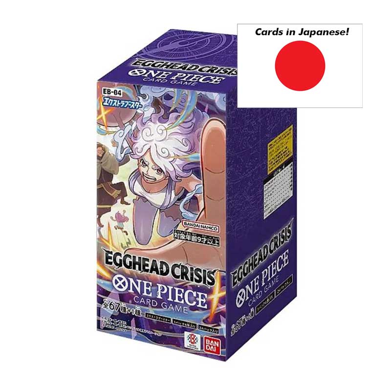 One Piece Card Game - Booster Display (24 boosters) Egghead Crisis [EB-04] - JAPANSK