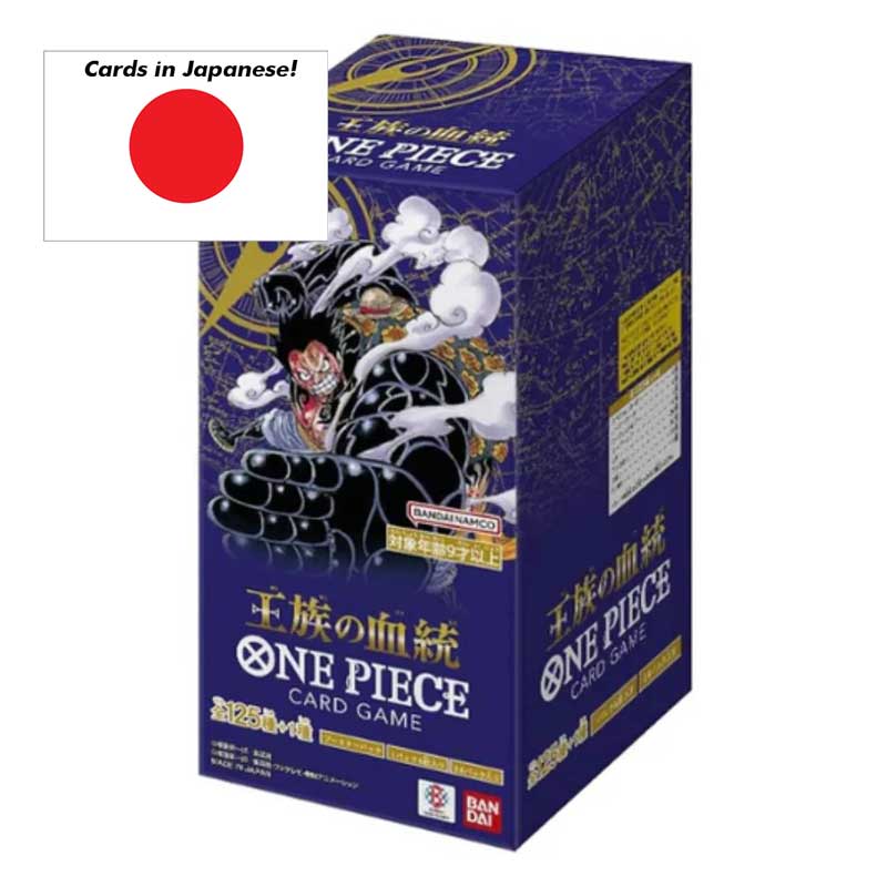 Heartforcards OP-09 The Four Emperors Booster Display 24 Boosters Japonais - 6 Cartes Par Booster + Protection Expédition