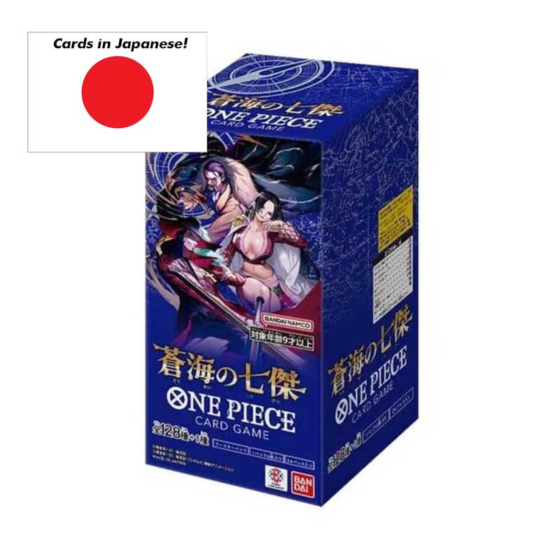 One Piece Card Game - Booster Display (24 boosters) The Azure Sea's Seven [OP-14] - JAPANSK