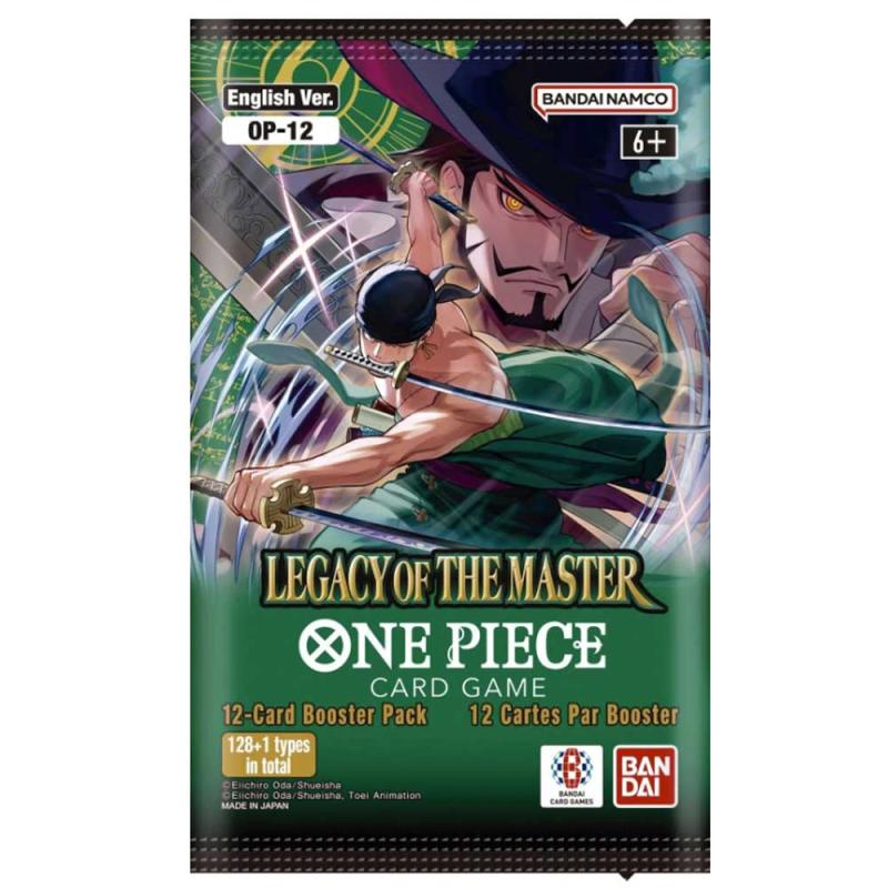 PRE-BUY: One Piece Card Game - 1 Booster (12 cards) - LEGACY OF THE MASTER [OP12] (Preliminary release August 22:th 2025)