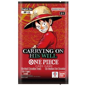 FÖRKÖP: One Piece Card Game - Booster Pack (12 kort) - Carrying On His Will [OP-13] (Preliminär release 7:e november 2025)