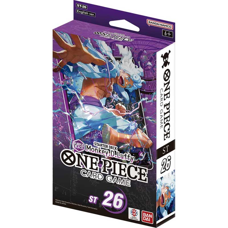 One Piece Card Game - Starter Deck - PURPLE/BLACK Monkey.D.Luffy [ST-26]