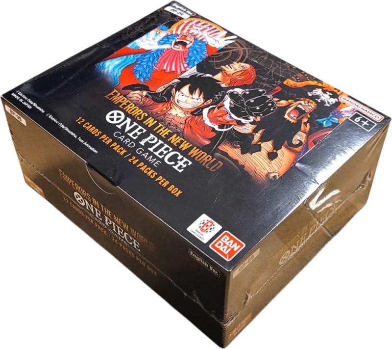 One Piece Card Game - Booster Box (24 Boosters) - Emperors in the New World (OP09)