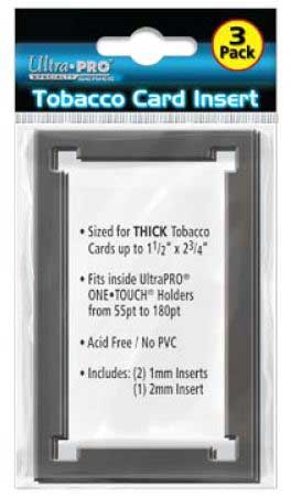 tobacco card one touch Ultra Pro Size Magnetic Holder Box Of 25 15/32 x 2 NEW Ultra PRO Supplies for