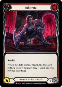 OUT012 - Infiltrate - Majestic - Rainbow Foil