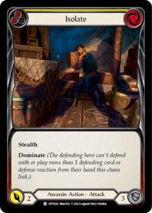OUT028 - Isolate (Yellow) - Common - Rainbow Foil