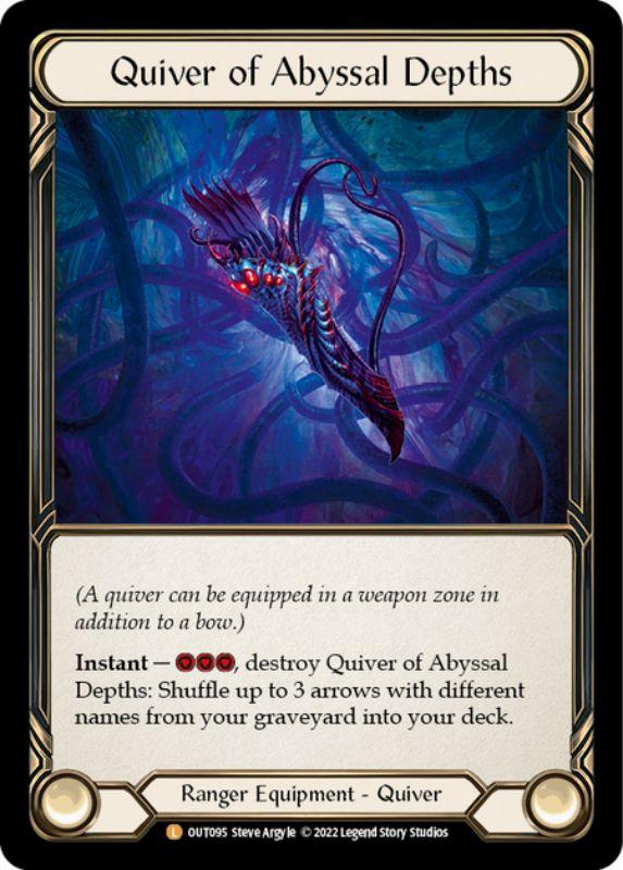 OUT095 - Quiver of Abyssal Depths - Legendary - Rainbow Foil