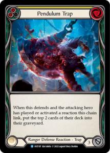 OUT107 - Pendulum Trap - Rare - Rainbow Foil