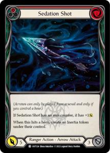 OUT124 - Sedation Shot (Red) - Common - Rainbow Foil