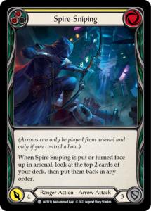 OUT131 - Spire Sniping (Yellow) - Common - Rainbow Foil