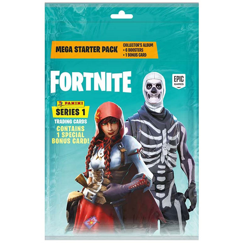 Mega Starter Pack 2019 Panini Fortnite Trading Cards Serie 1