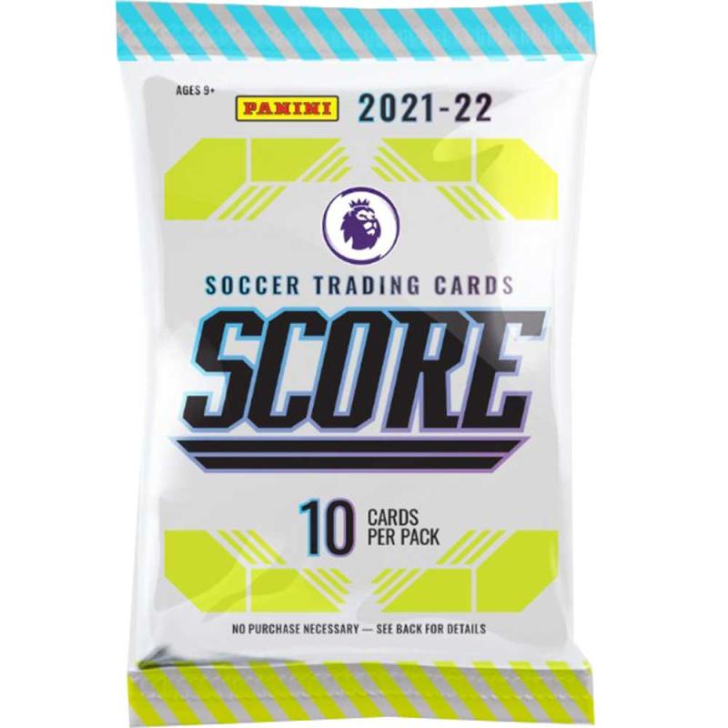 1 Pack 2021-22 Panini Score Premier League (EPL) Soccer Retail