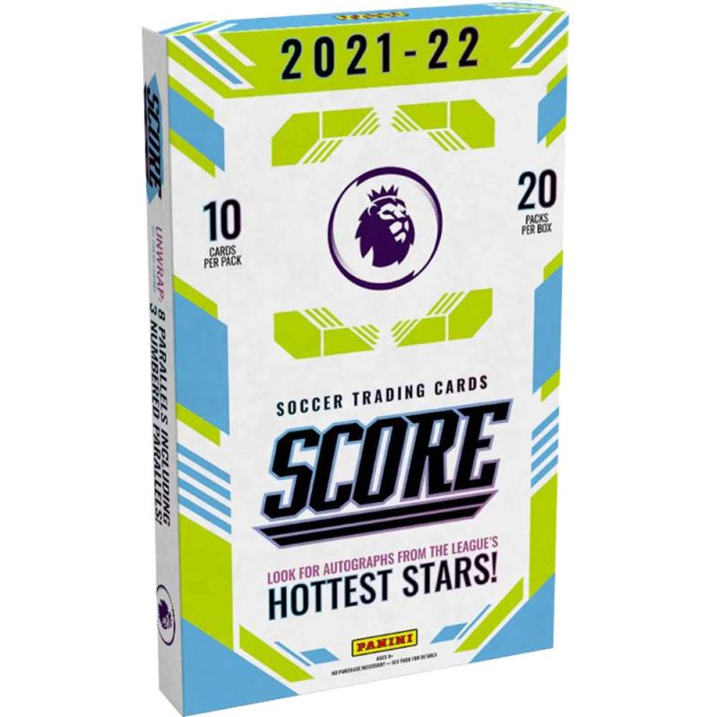 Sealed Box 2021-22 Panini Score Premier League (EPL) Soccer Retail