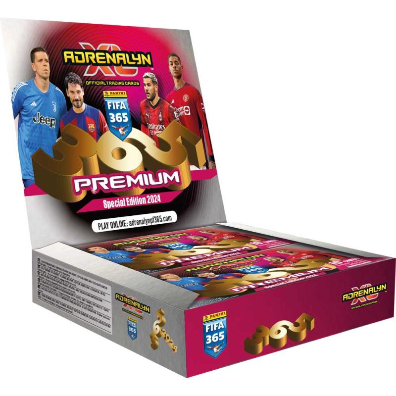 1 Box (10 Packs) PREMIUM Booster Panini Adrenalyn XL FIFA 365 2024