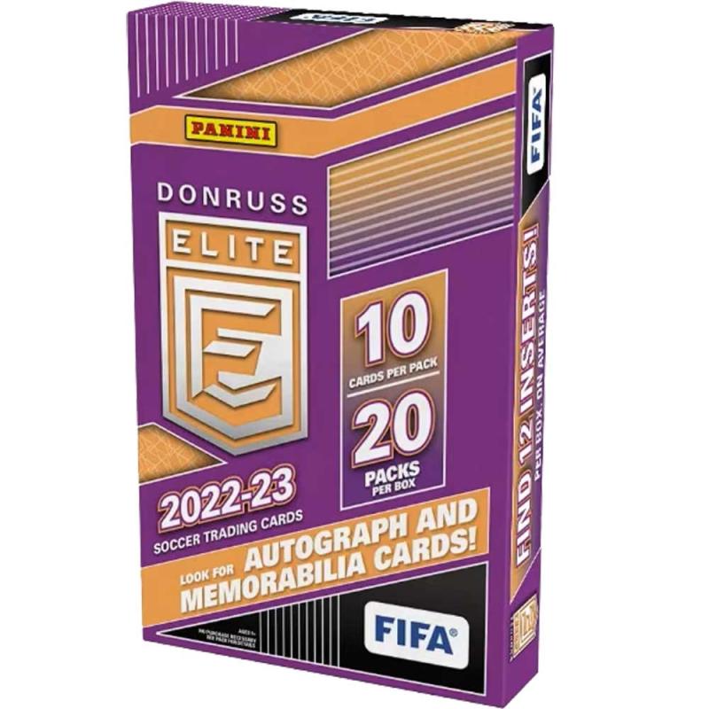 Sealed Box 2022-23 Panini Donruss ELITE FIFA retail