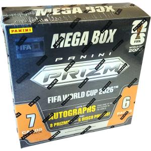 Sealed MEGA Box Panini Prizm FIFA World Cup 2026 Soccer Retail (6 Packs per box)