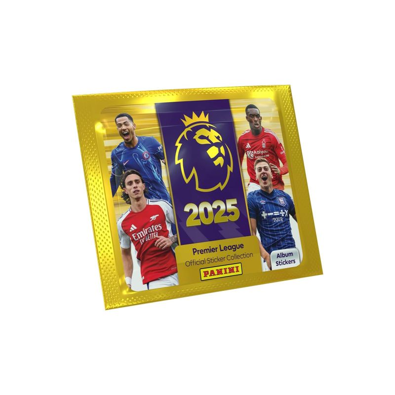 1 Pack 2025 Panini Premier League Stickers