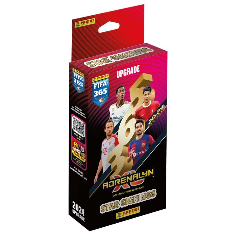 1 Booster Set - Star Signings - Panini Adrenalyn XL FIFA 365 UPGRADE 2024 (Red)