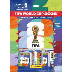 FÖRHANDSVISNING: 1st Starter Pack, Panini Stickers FIFA World Cup 2026 (Klisterbilder) (Börjar säljas när mer info finns)