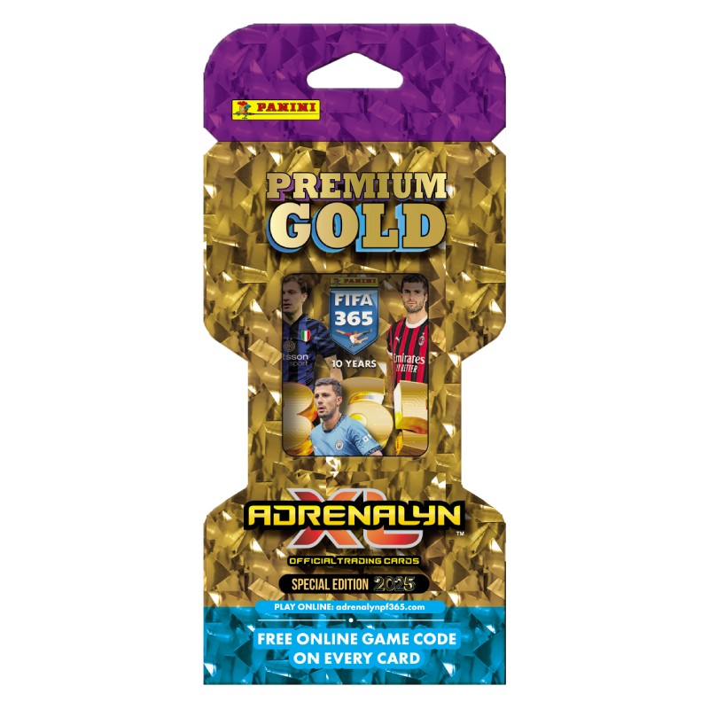 1 Premium Gold Blister Panini Adrenalyn XL FIFA 365 2025