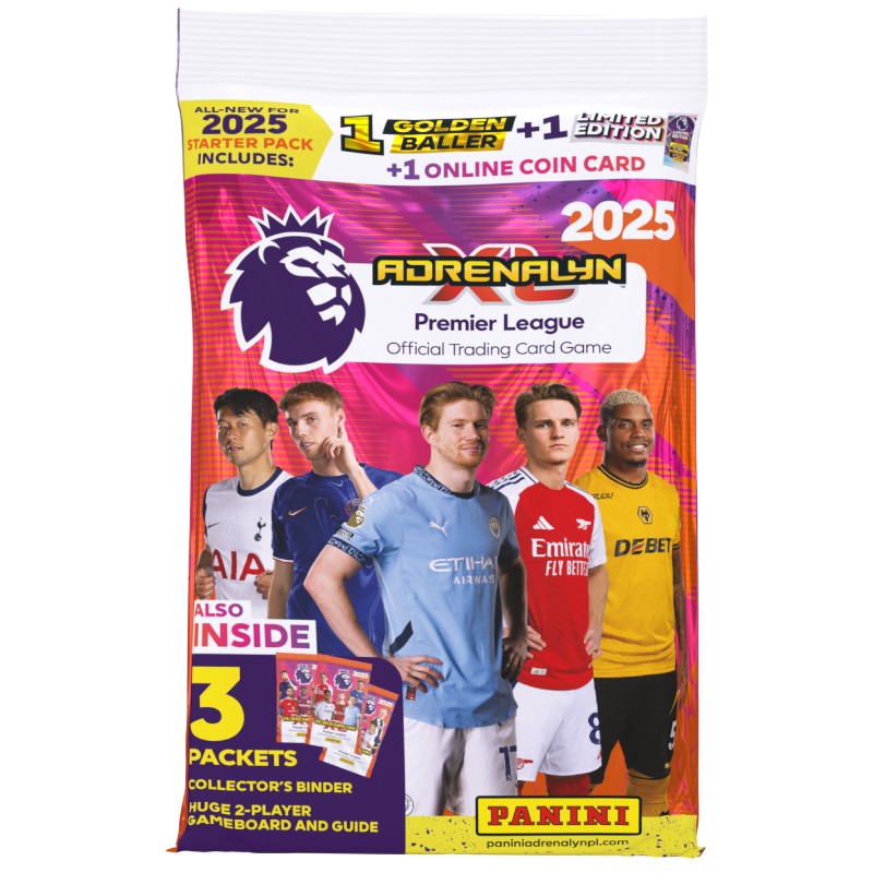 1 Starter Pack Panini Adrenalyn XL Premier League 2024-25