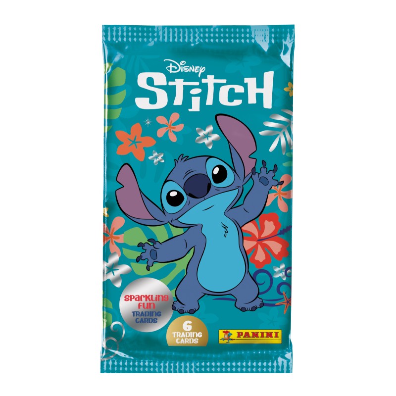 Stitch Trading Cards (Panini) - 1 Pack (6 cards)