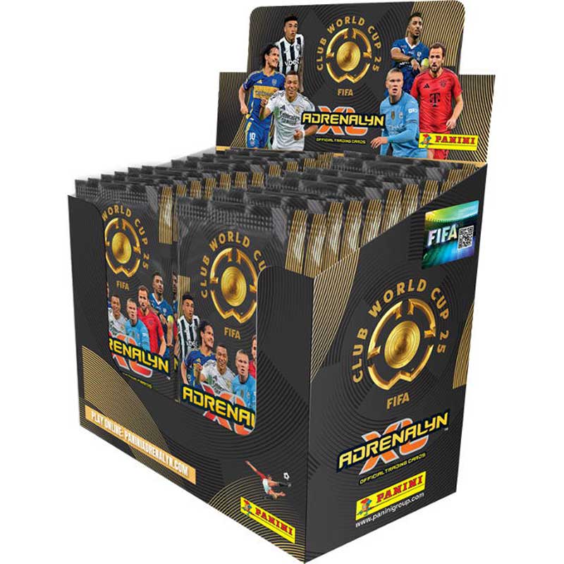 1 Box (50 packs) - Panini Adrenalyn FIFA Club World Cup 2025