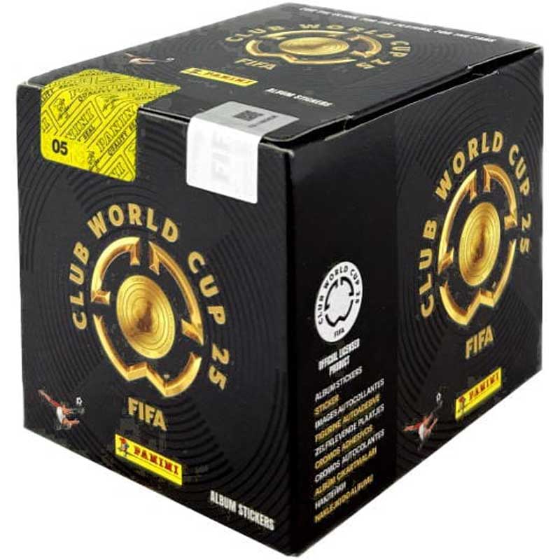 Box (50 Paket) - Panini FIFA Club World Cup 2025 Stickers (Klisterbilder)