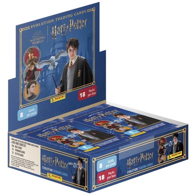 1 Box (18 Packs), Harry Potter Evolution Trading Cards