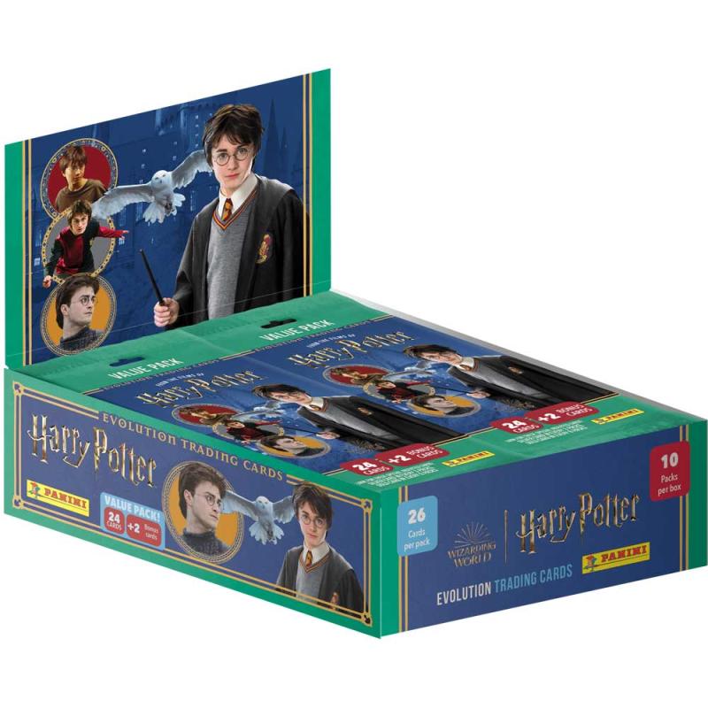 1 Value Pack Box (10 Value Packs), Harry Potter Evolution Trading Cards