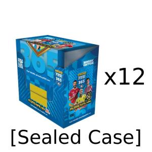 1 Case (12 Boxes = 600 Packs) Panini Adrenalyn XL FIFA 365 Nordic Edition 2026