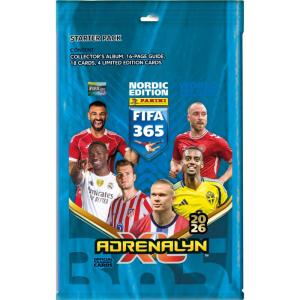 1st Starter Pack Panini Adrenalyn XL FIFA 365 Nordic Edition 2026