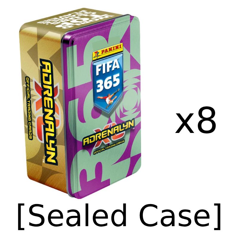 8 Mega Tin Panini Adrenalyn XL FIFA 365 Nordic Edition 2026 - Random Colour