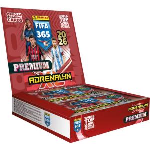 1 Box (10 Packs) PREMIUM Booster Panini Adrenalyn XL FIFA 365 2026