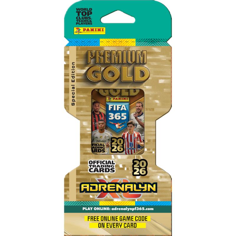 1 Premium Gold Blister Panini Adrenalyn XL FIFA 365 2026