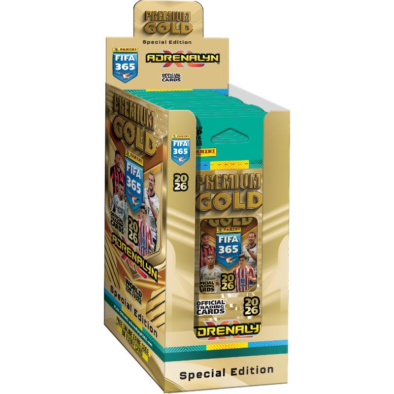 10 Premium Gold Blisters Panini Adrenalyn XL FIFA 365 2026