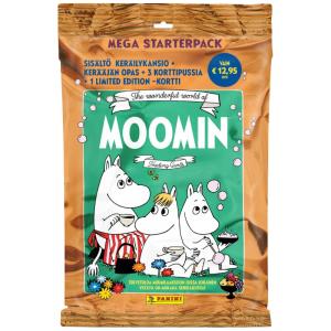 1 Starter Pack - The Wonderful World of Moomin / Mumin Panini Trading Cards