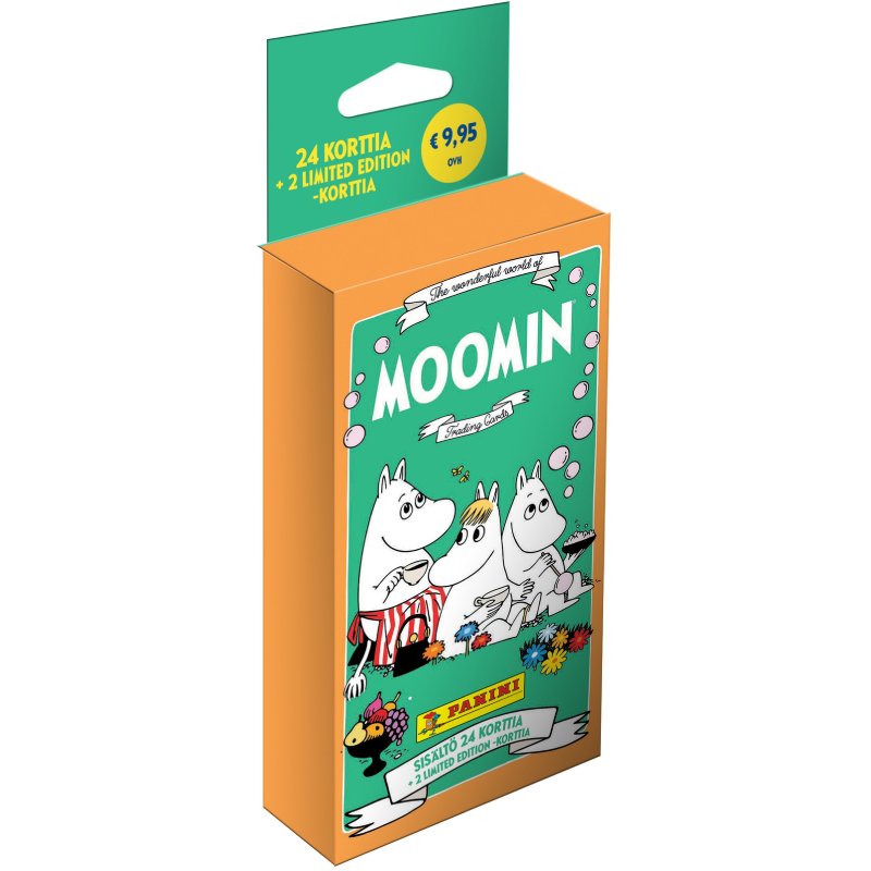 1 Eco Box - The Wonderful World of Moomin Panini Trading Cards (24 + 2 kort)