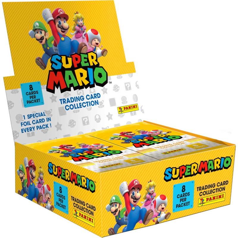 1 Box (18 Paket) - Super Mario Trading Card Collection