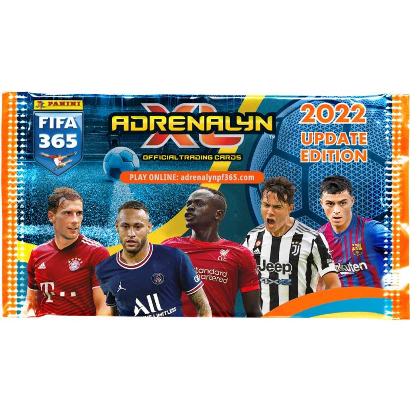 1st Paket Panini Adrenalyn XL FIFA 365 2021-22 UPDATE EDITION