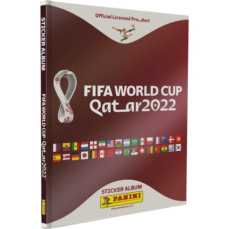 1 Hard Cover Album, Panini Stickers FIFA World Cup 2022