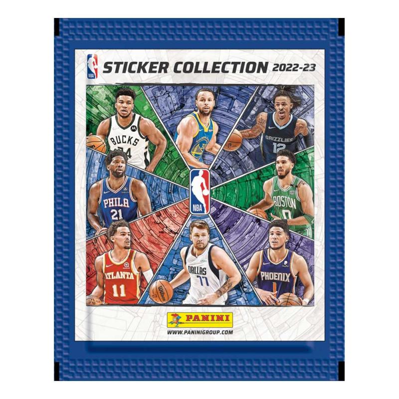 1st Paket (5 stickers) 2022-23 Panini NBA Basketball Sticker Collection (Klisterbilder)