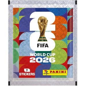 FÖRHANDSVISNING: 1st Paket (7 stickers), Panini Stickers FIFA World Cup 2026 (Klisterbilder) (Börjar säljas när mer info finns)