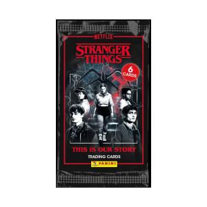 1 Paket (6 kort) - Stranger Things Trading Cards Panini