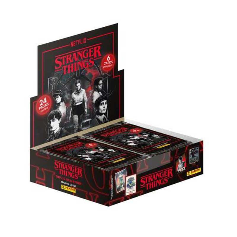 1 Box (24 paket) - Stranger Things Trading Cards Panini