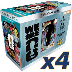 FÖRKÖP: 4st Gift Box, Nordic Edition Panini Adrenalyn XL FIFA World Cup 2026 (Preliminär release 13:e mars 2026)