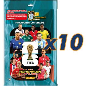FÖRKÖP: 10st Starter Pack, Nordic Edition Panini Adrenalyn XL FIFA World Cup 2026 (Preliminär release 13:e mars 2026)