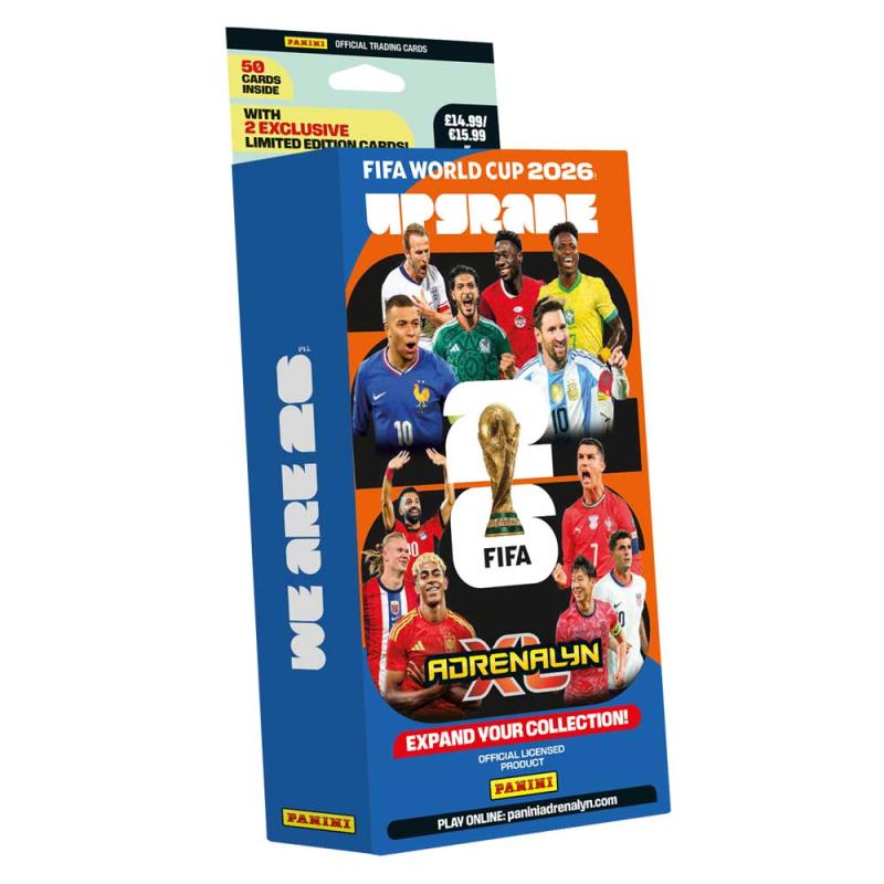1 UPGRADE Set Blister, Panini Adrenalyn XL FIFA World Cup 2026