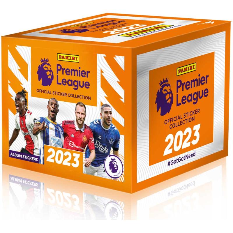 Box (50 paket) 2023 Panini Premier League Stickers (Klisterbilder)