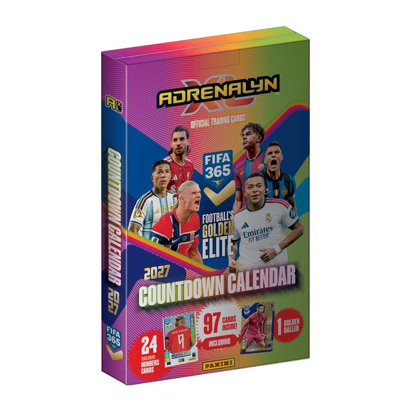 1st Adventskalender / Countdown Calendar Panini Adrenalyn XL FIFA 365 2027